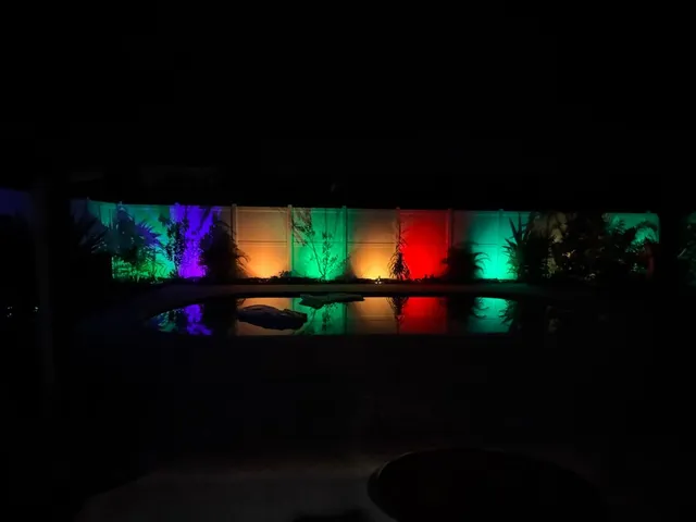 a view of outdoor space with seating area