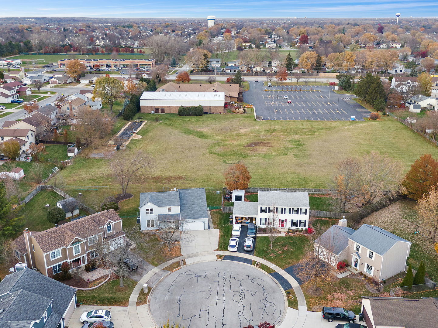 1340 Nantucket Court Carol Stream, IL 60188 - Photo 9 of 15 an aerial view of a house with outdoor space