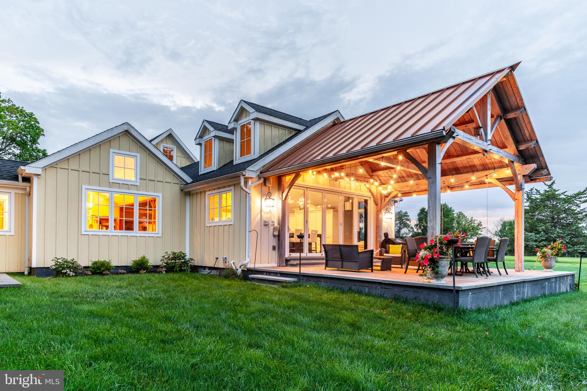 2969 Windy Bush Road Newtown, PA 18940 - Photo 103 of 124 View of Covered Patio w/Standing Seam Roof