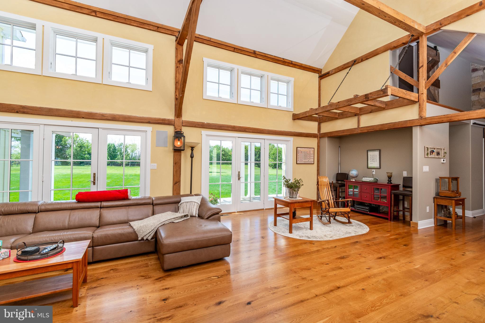 2969 Windy Bush Road Newtown, PA 18940 - Photo 31 of 124 Great Room w/A Wall of Doors Looking Out