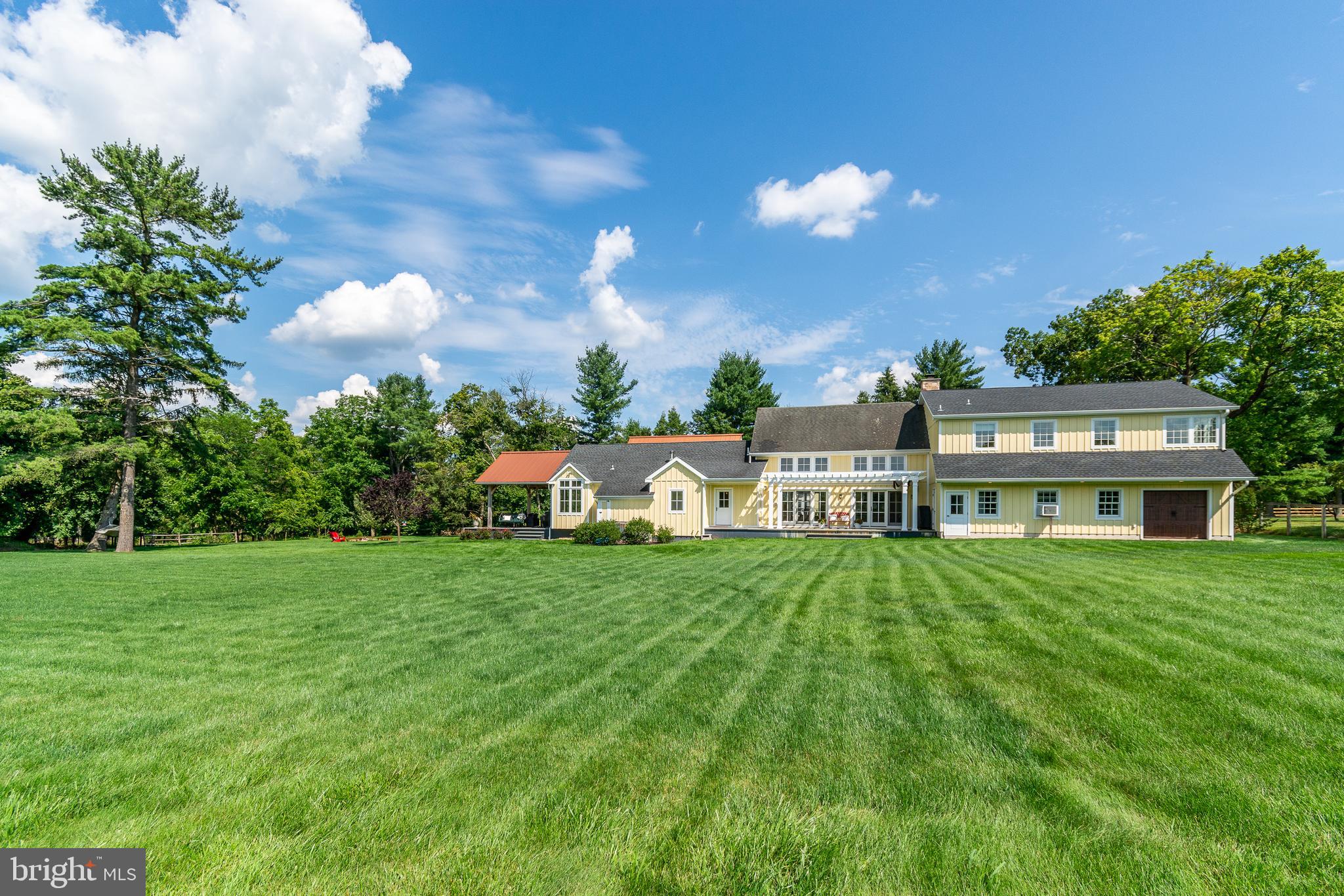 2969 Windy Bush Road Newtown, PA 18940 - Photo 84 of 124 Rear View of Home Plenty of Room for a Pool