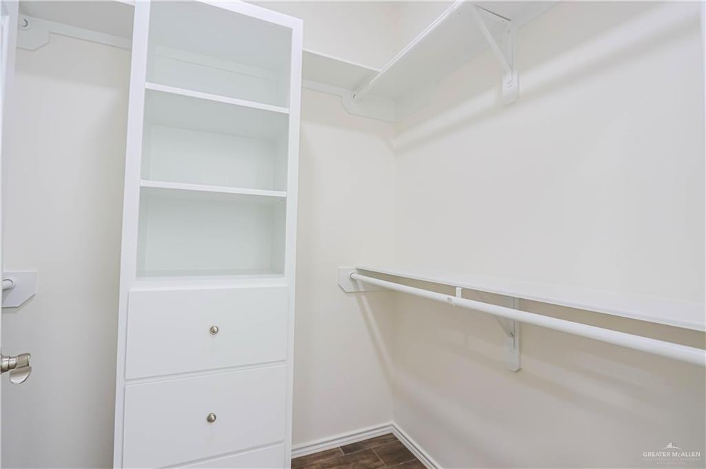 1046 Hidalgo Street Mercedes, TX 78570 - Photo 14 of 21 a view of an empty walk in closet