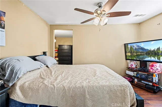 a view of a storage room