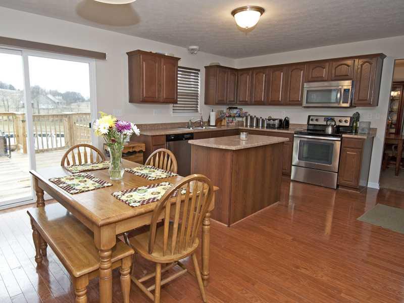 227 Malone Road Derry, PA 15627 - Photo 9 of 20 Kitchen. Loads of natural lighting and easy access to the rear deck.