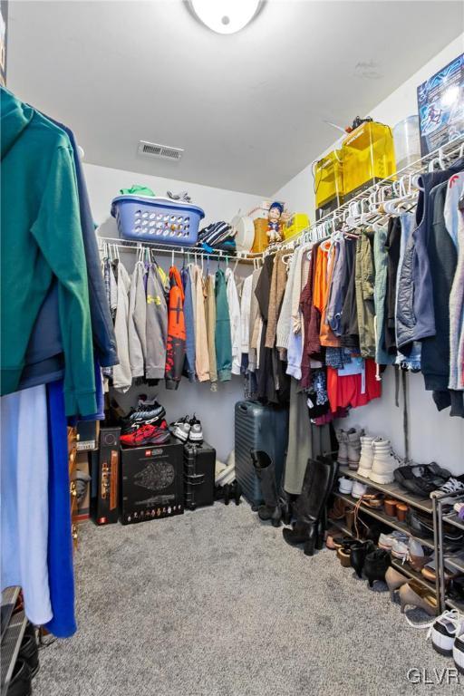 127 Fox Ridge Nazareth, PA 18064 - Photo 22 of 48 a view of walk in closet with clothes and shoes