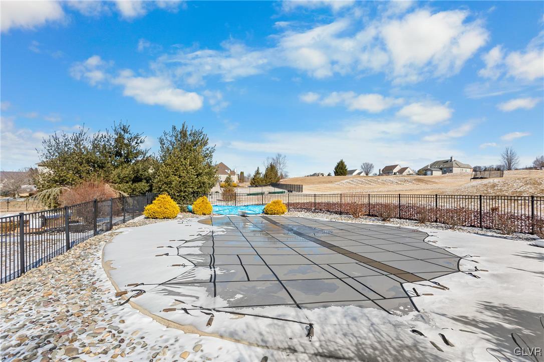 127 Fox Ridge Nazareth, PA 18064 - Photo 35 of 48 a view of a swimming pool with an outdoor seating