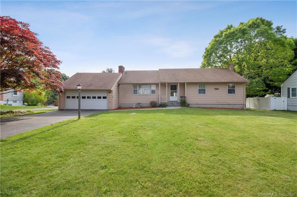 25 Sagamore Terrace Road Westbrook, CT 06498 - Photo 1 of 1 Tan Ranch with two car garage and large front yard.