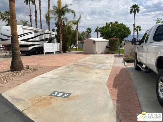 a view of outdoor space with seating area