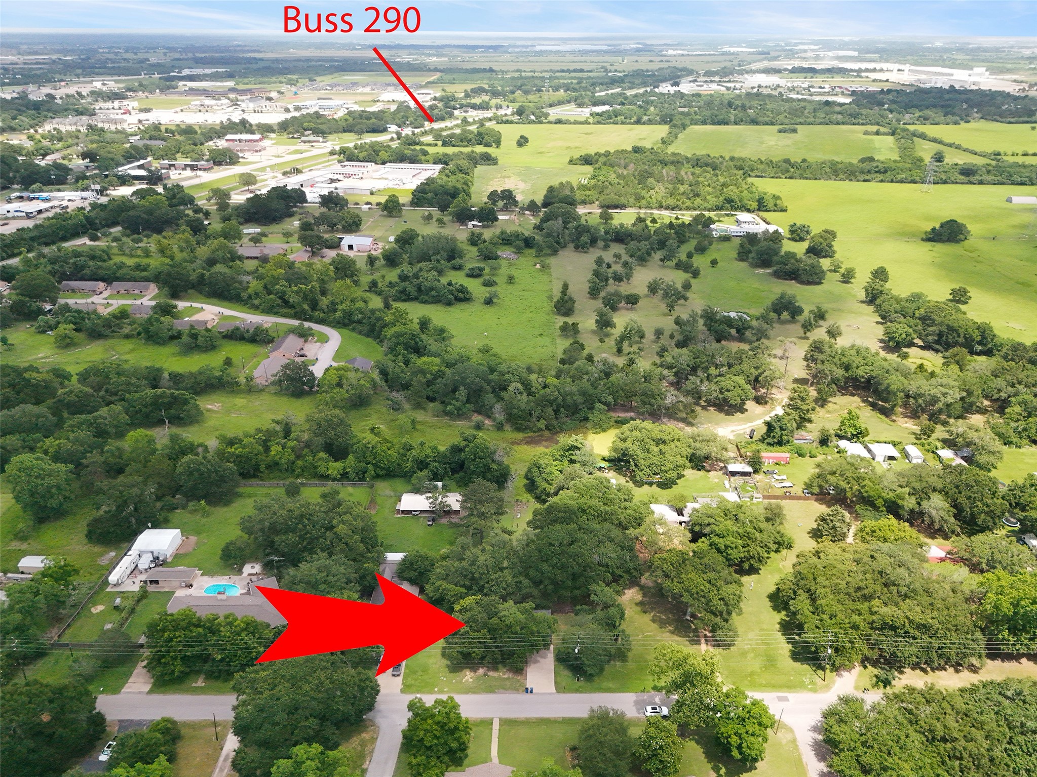 504 Walnut Street Waller, TX 77484 - Photo 26 of 35 Aerial View
