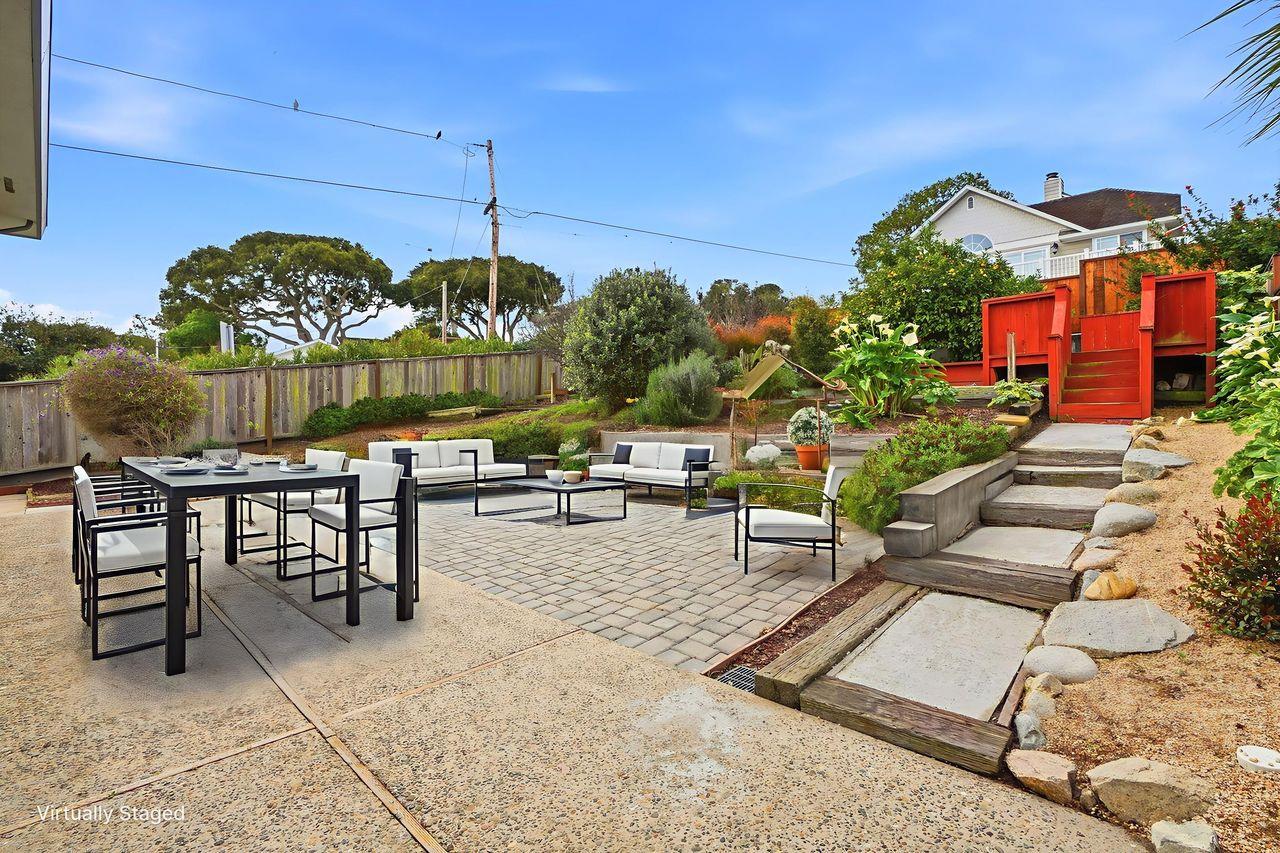 701 Archer Street Monterey, CA 93940 - Photo 25 of 39 a view of a chairs and tables in the patio