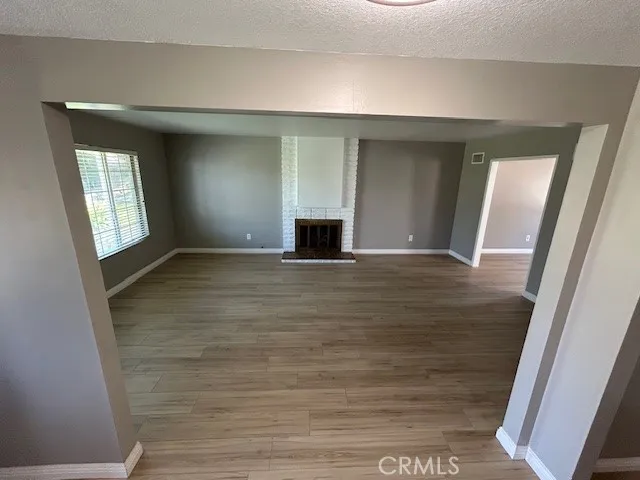 a view of a glass door with a glass door
