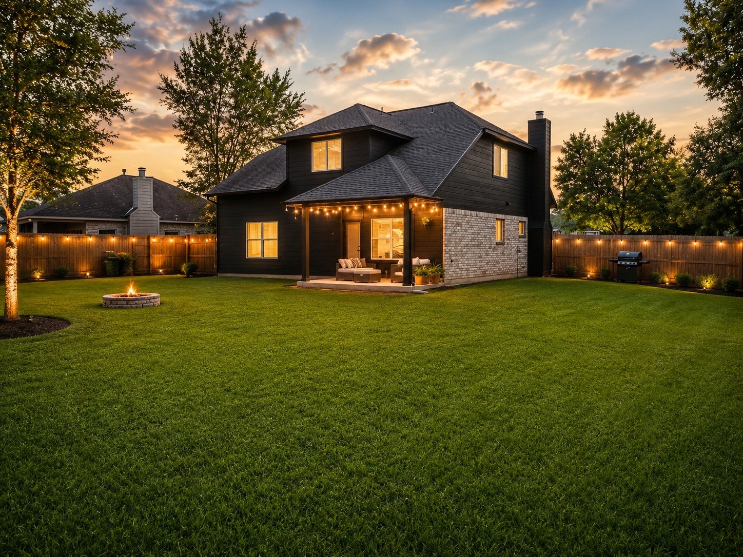 803 Brickstone Court Spring, TX 77386 - Photo 22 of 26 Oversized back yard with NO Back Neighbors!
