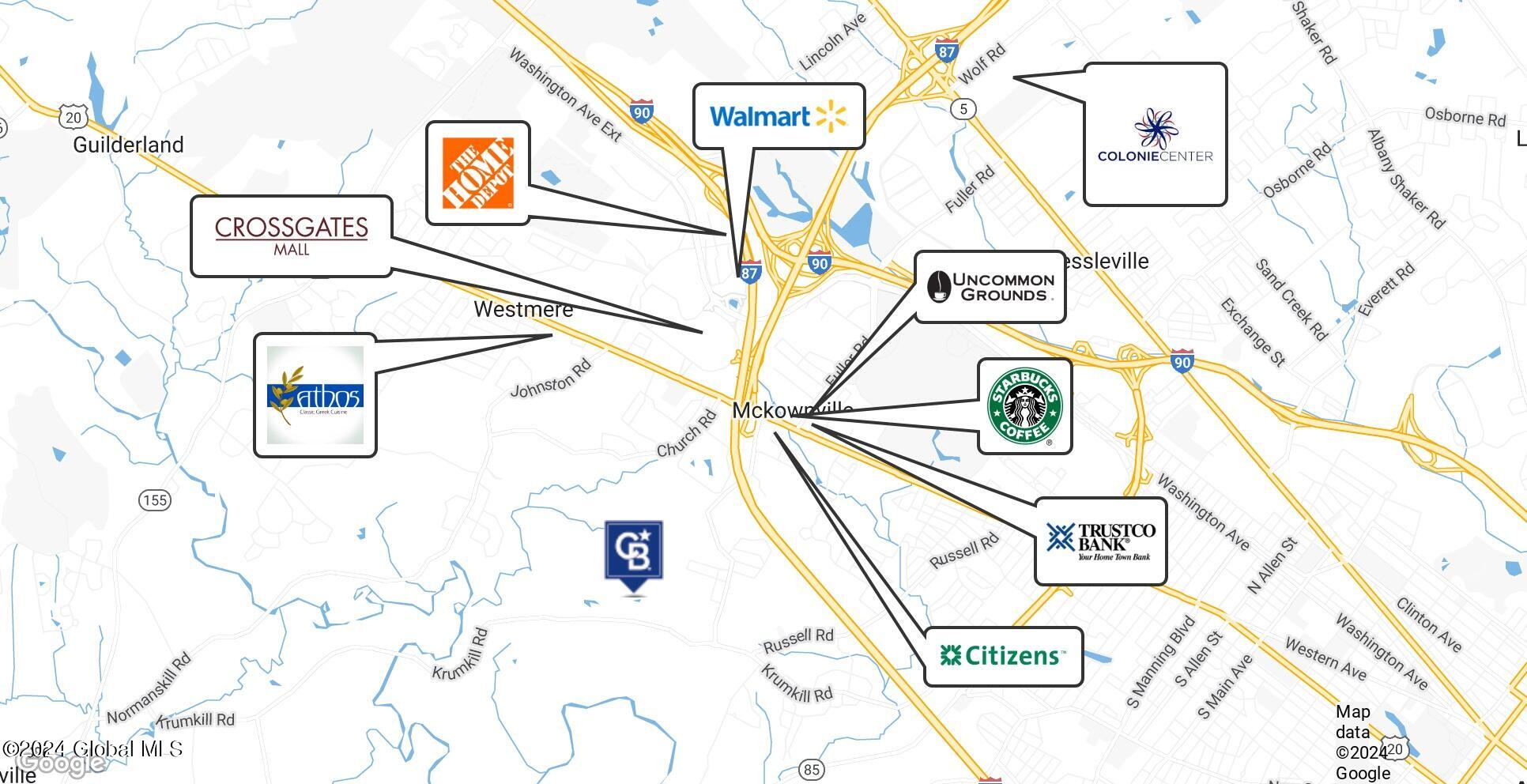 553 Krumkill Road New Scotland, NY 12203 - Photo 2 of 6 map4