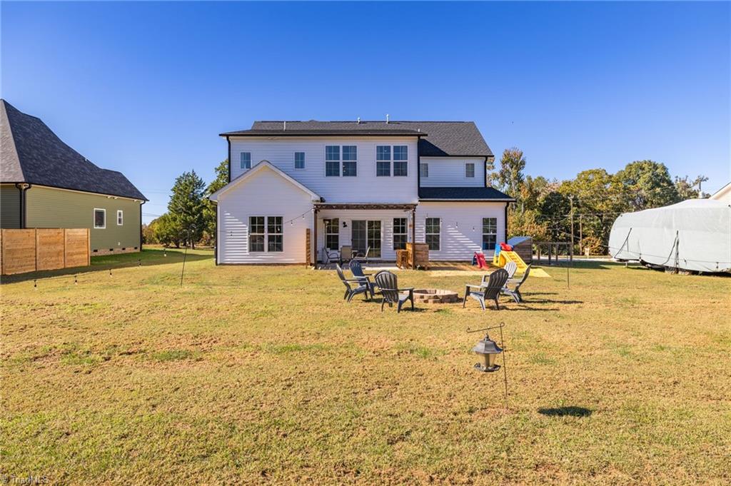 8442 Fairgrove Church Road Browns Summit, NC 27214 - Photo 21 of 24 Backyard view from back property line