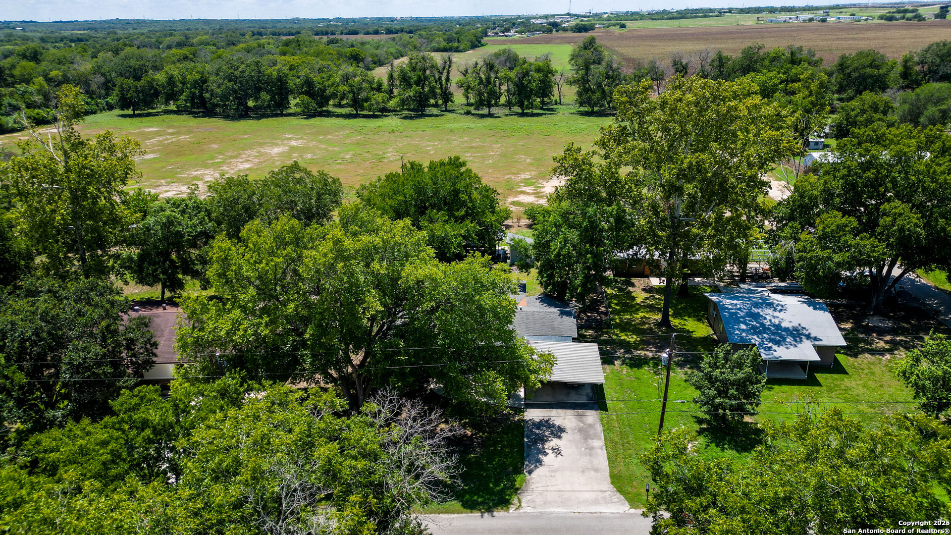 404 Reiley Road Seguin, TX 78155 - Photo 36 of 45 a view of a yard with plants and large trees