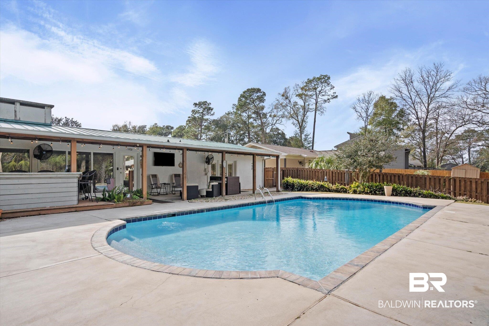 3720 Rabbit Creek Court Theodore, AL 36582 - Photo 22 of 47 View of pool featuring a patio area and a fenced backyard