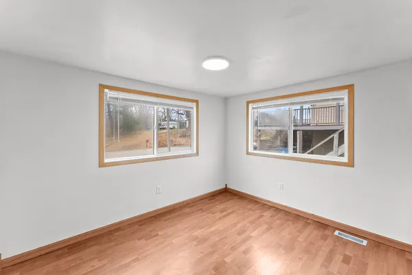a view of empty room with window