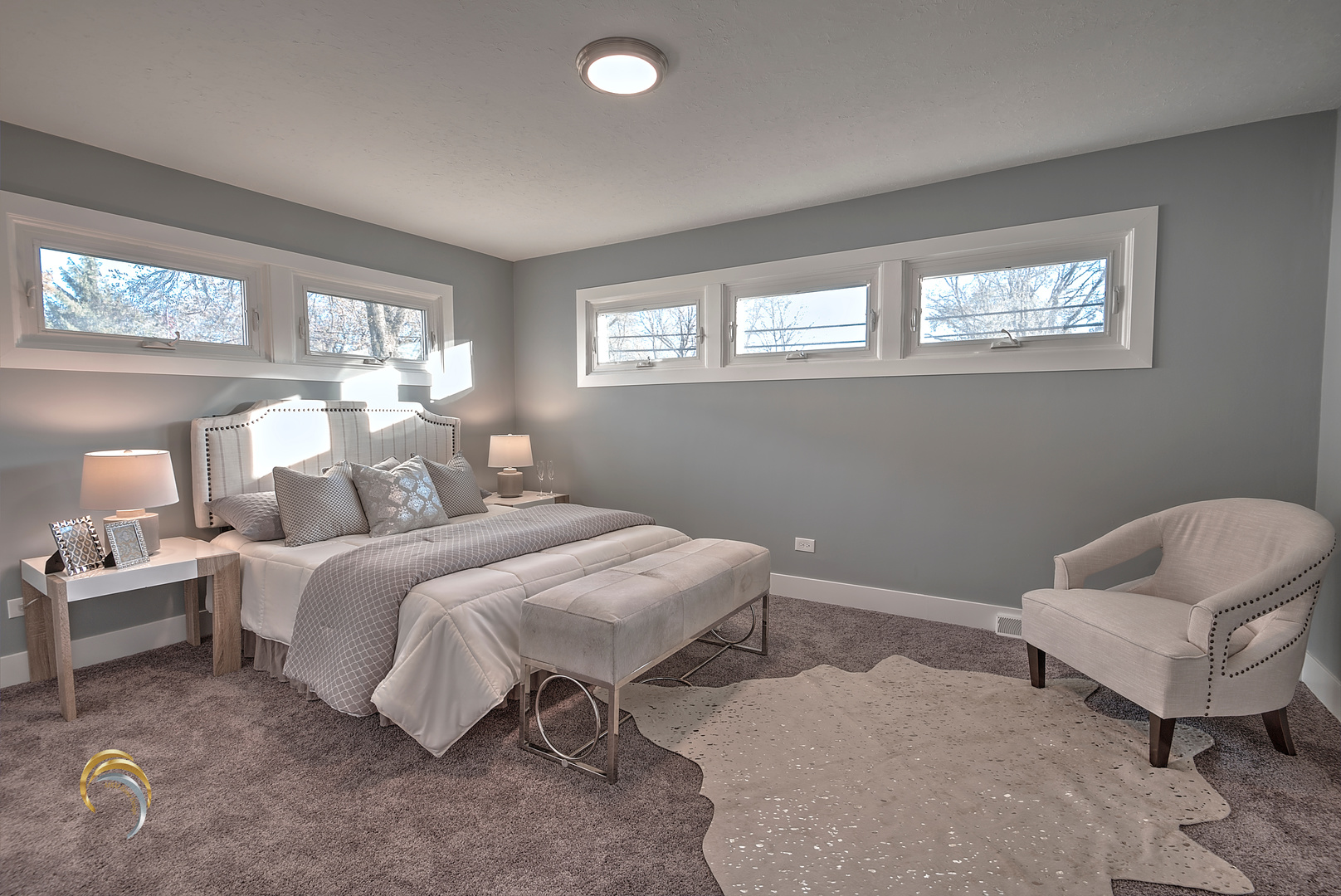 1016 Riedy Road Lisle, IL 60532 - Photo 13 of 17 a bedroom with a bed and a window