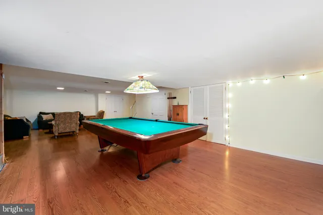 a room with furniture and a wooden floors