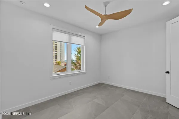 a view of balcony with couch