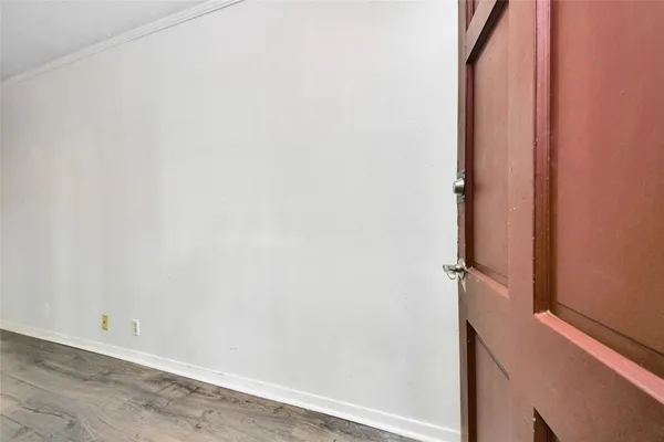 a view of a small space