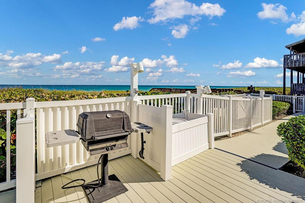 2355 Northeast Ocean Boulevard, Unit 39B Stuart, FL 34996 - Photo 20 of 22 a view of a balcony with furniture