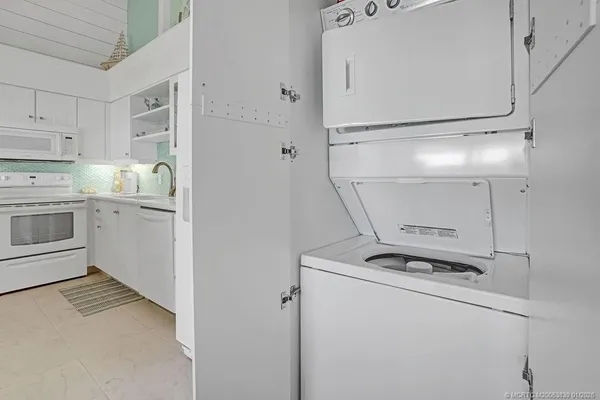 a room with storage and utility