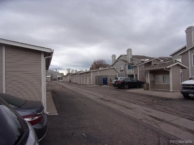 a view of a street in front of house