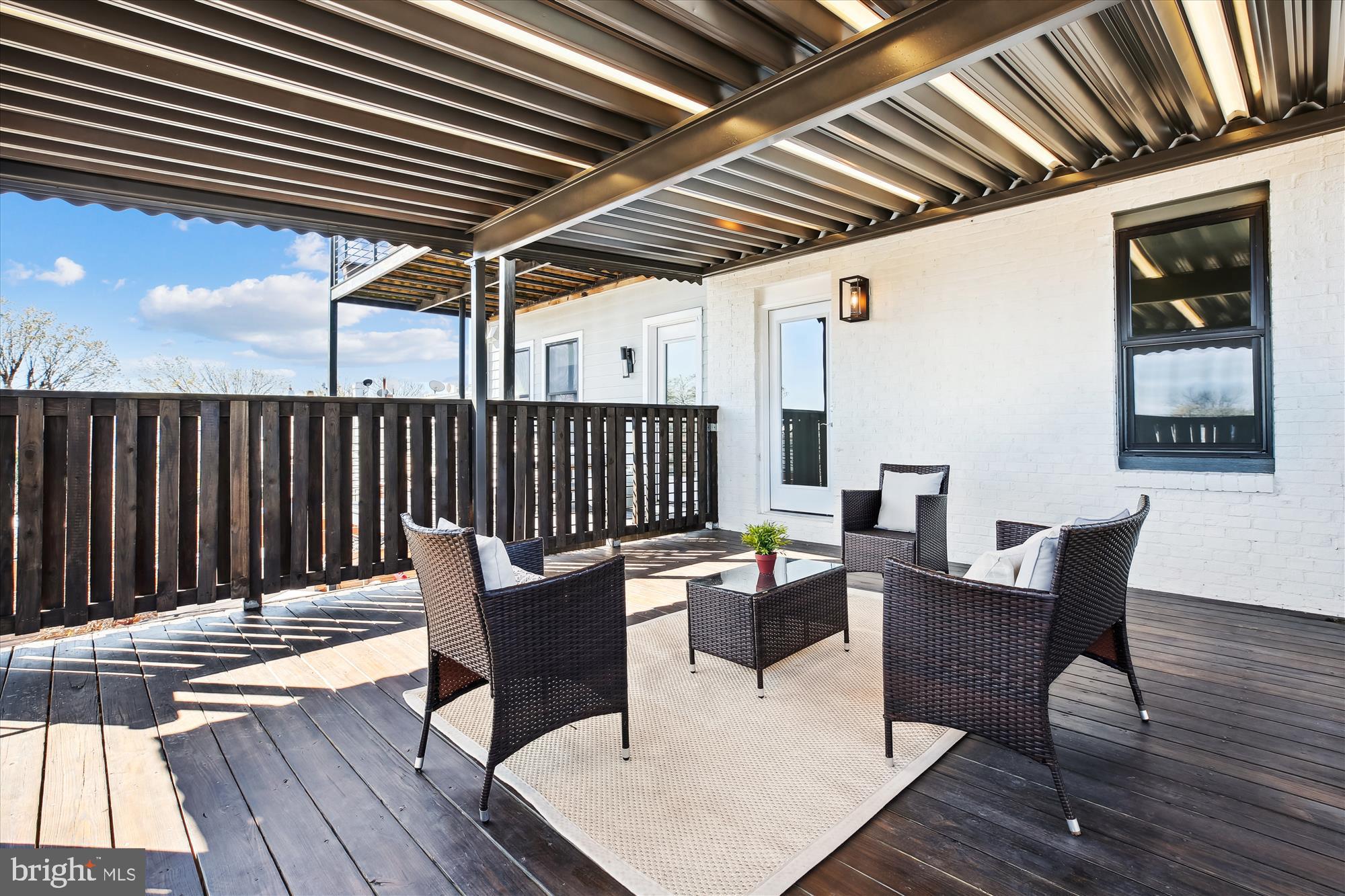 329 15th Street Northeast Washington, DC 20002 - Photo 37 of 71 a outdoor living space with furniture