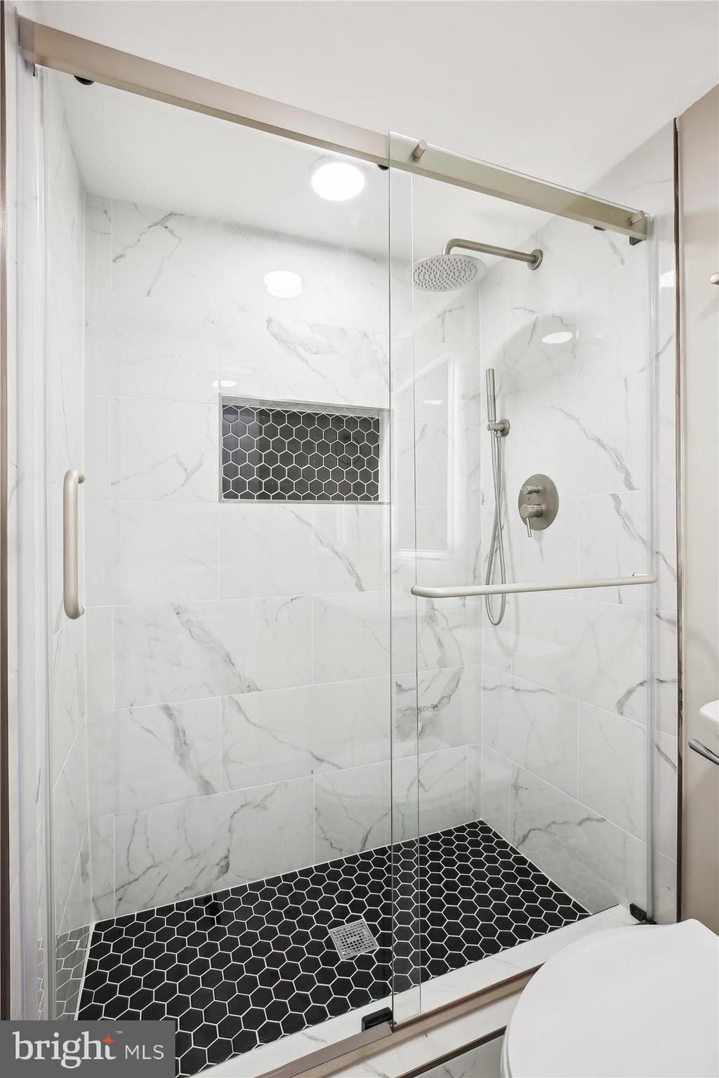 329 15th Street Northeast Washington, DC 20002 - Photo 59 of 71 a bathroom with a shower and a toilet