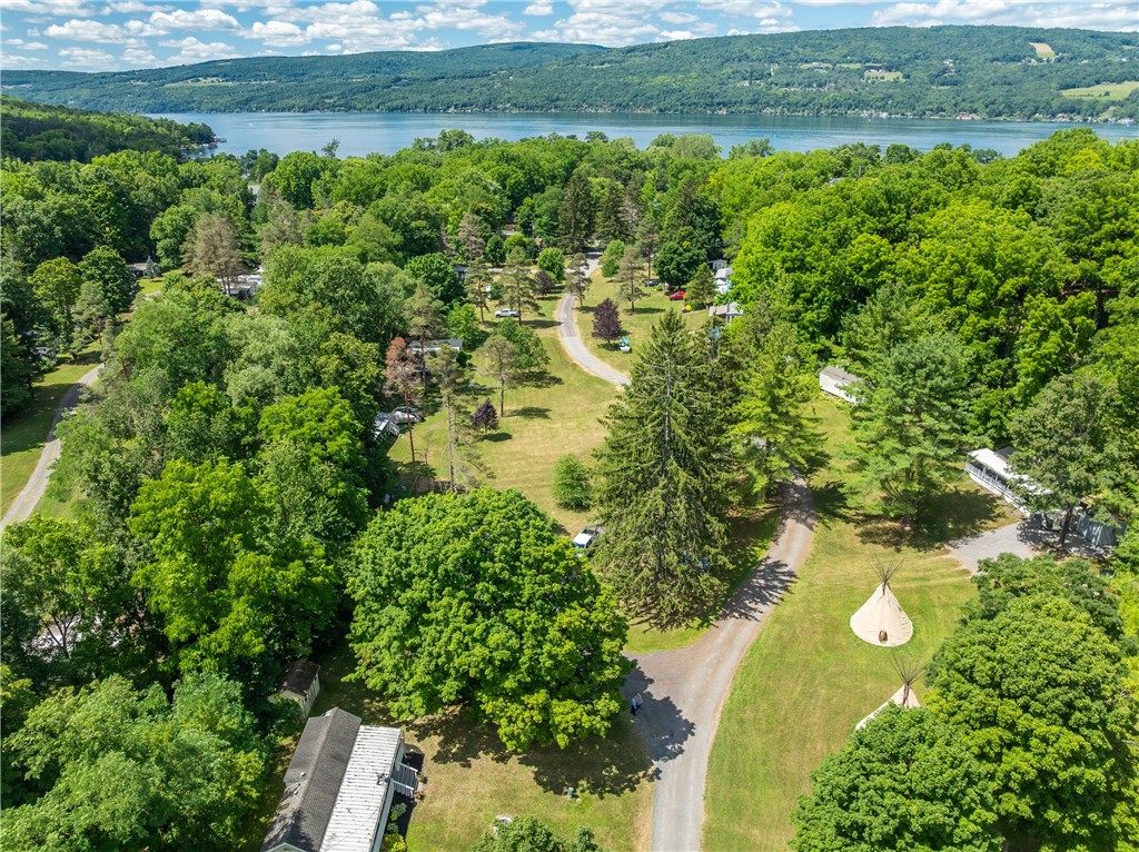 6351 North Vine Valley Road, Unit 11 Middlesex, NY 14507 - Photo 12 of 50 AERIAL VIEW OF INDIAN VILLAGE PARK AN ADULT SEASON