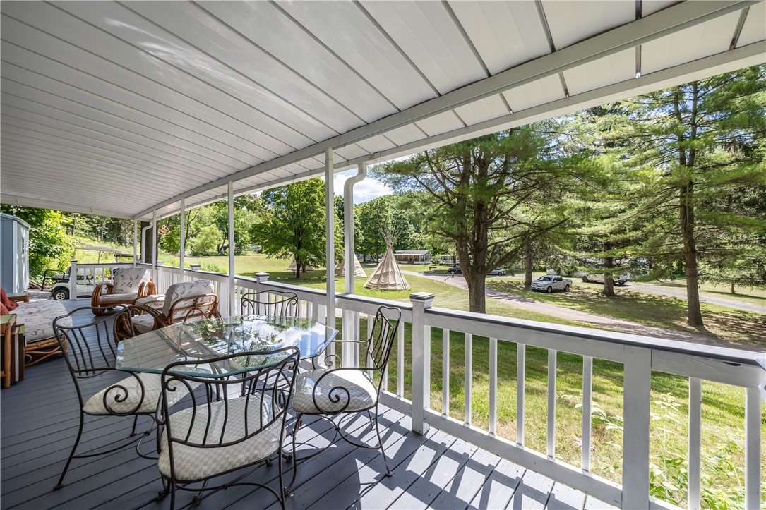6351 North Vine Valley Road, Unit 11 Middlesex, NY 14507 - Photo 18 of 50 ENTERTAINMENT SIZED COVERED PORCH!