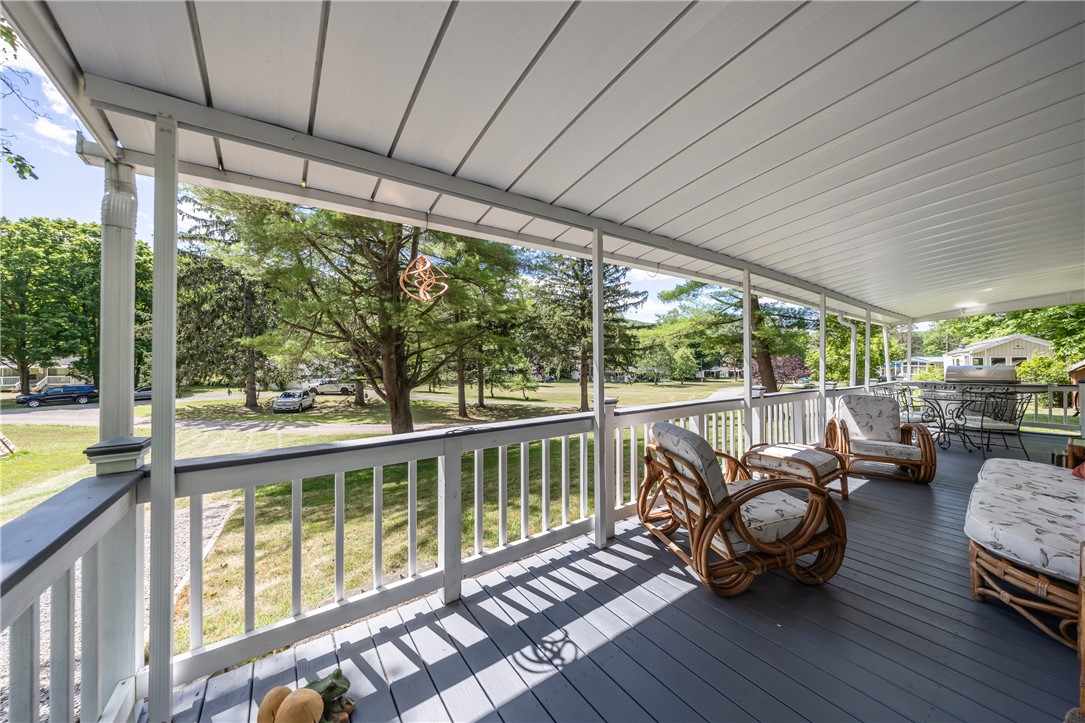 6351 North Vine Valley Road, Unit 11 Middlesex, NY 14507 - Photo 26 of 50 ENTERTAINMENT SIZED COVERED PORCH!