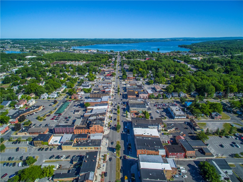 6351 North Vine Valley Road, Unit 11 Middlesex, NY 14507 - Photo 47 of 50 AERIAL VIEW OF THE CITY OF CANANDAIGUA!