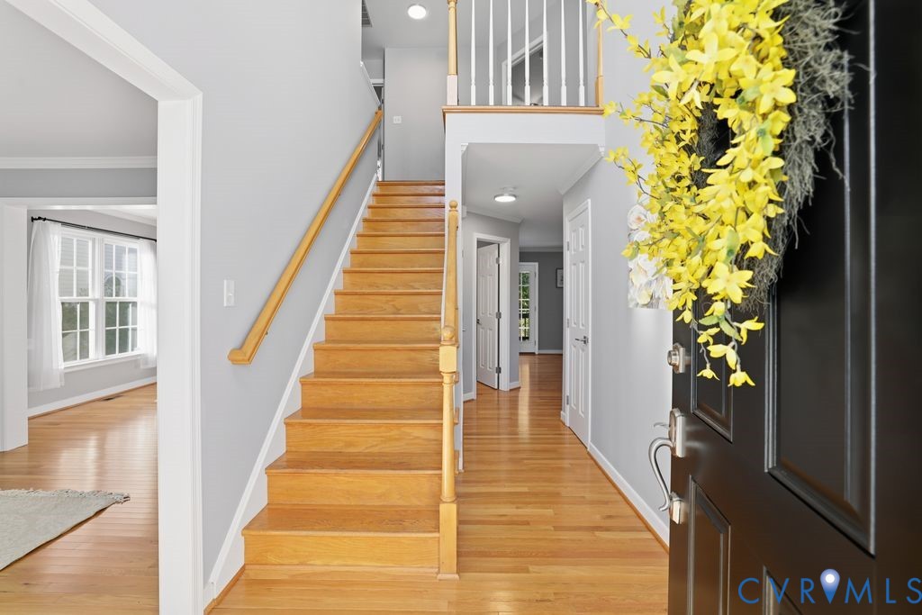 12004 Stamford Road Midlothian, VA 23112 - Photo 4 of 49 a view of an entryway