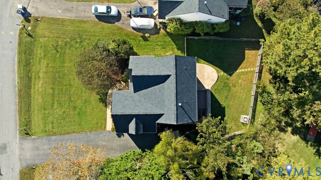 12004 Stamford Road Midlothian, VA 23112 - Photo 49 of 49 an aerial view of a house with a yard