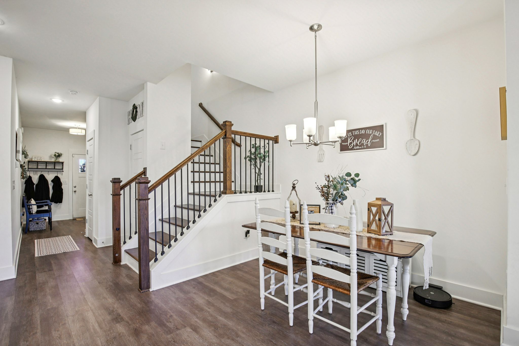 513 Baxter Crossing Lebanon, TN 37087 - Photo 25 of 74 a view of a dining room with furniture wooden floor and chandelier