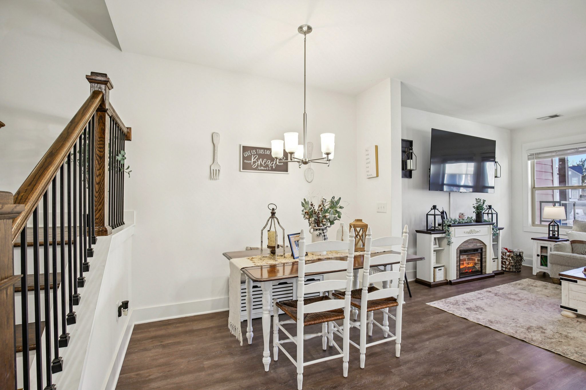 513 Baxter Crossing Lebanon, TN 37087 - Photo 27 of 74 a view of a dining room with furniture and wooden floor