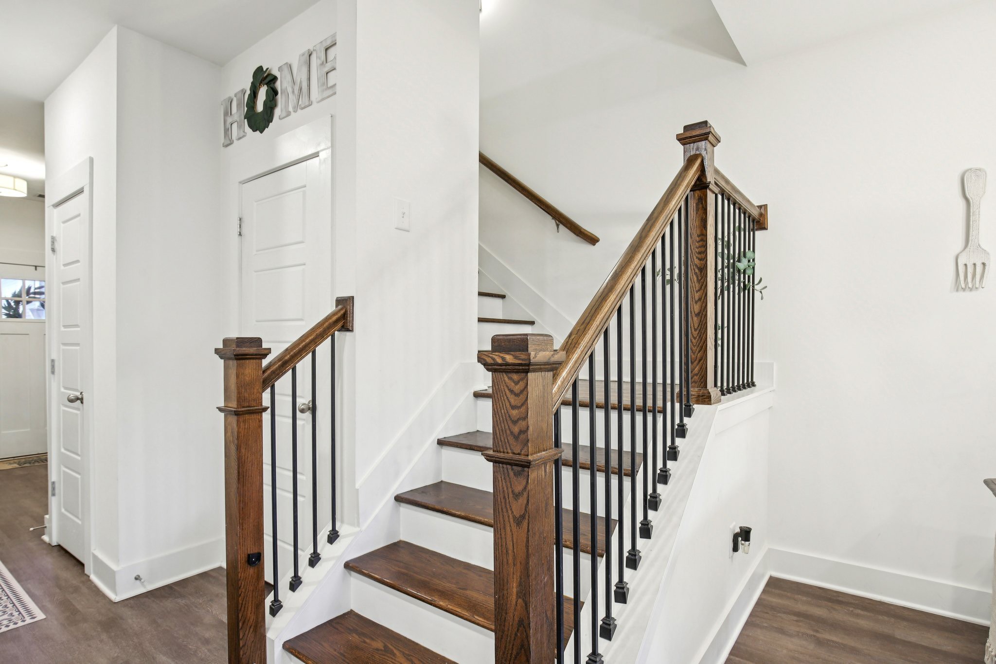 513 Baxter Crossing Lebanon, TN 37087 - Photo 34 of 74 a view of staircase with railing and white walls