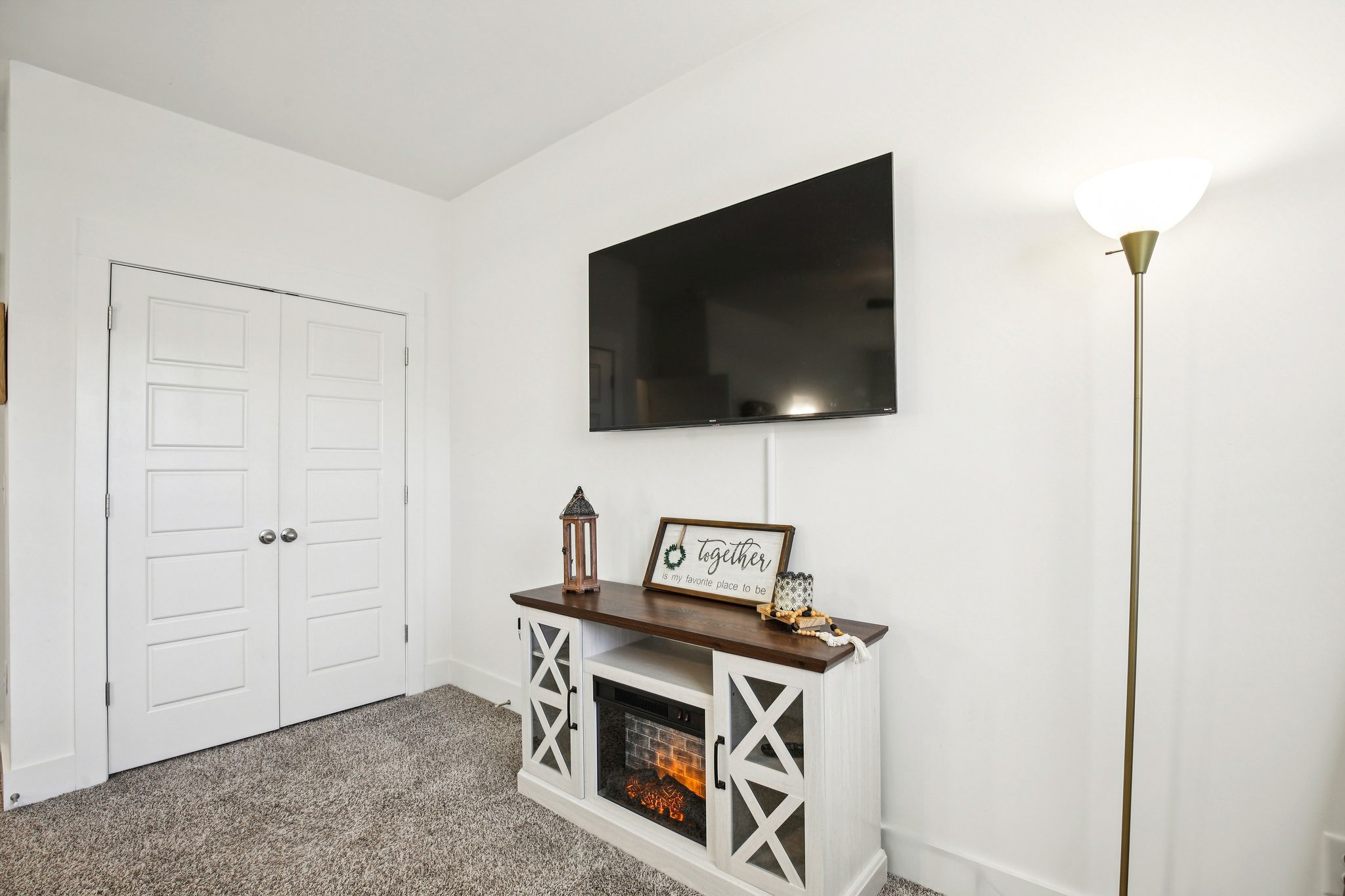 513 Baxter Crossing Lebanon, TN 37087 - Photo 42 of 74 a living room with a flat screen tv a rug and a window