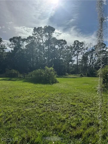 a view of outdoor space and yard