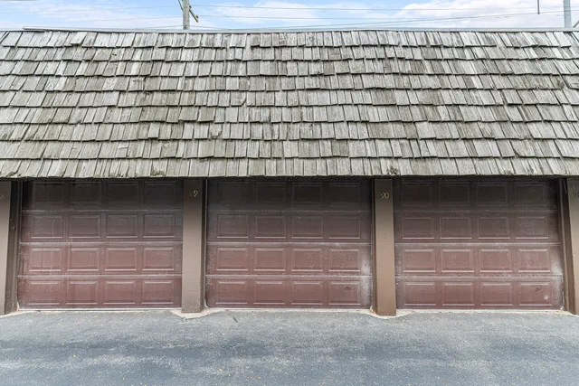 a close view of a brick wall