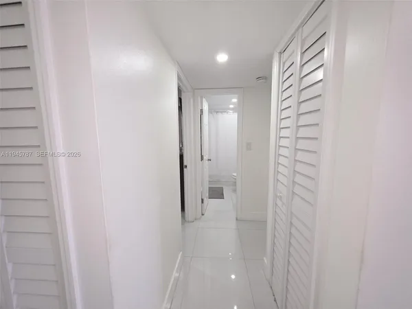 a view of closet area