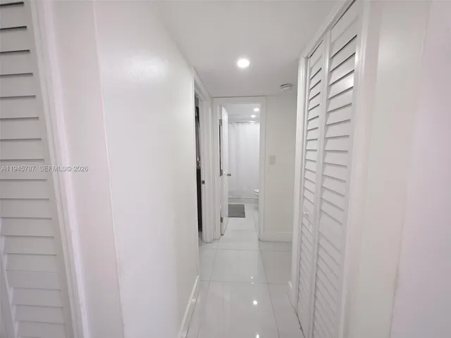 a view of closet area