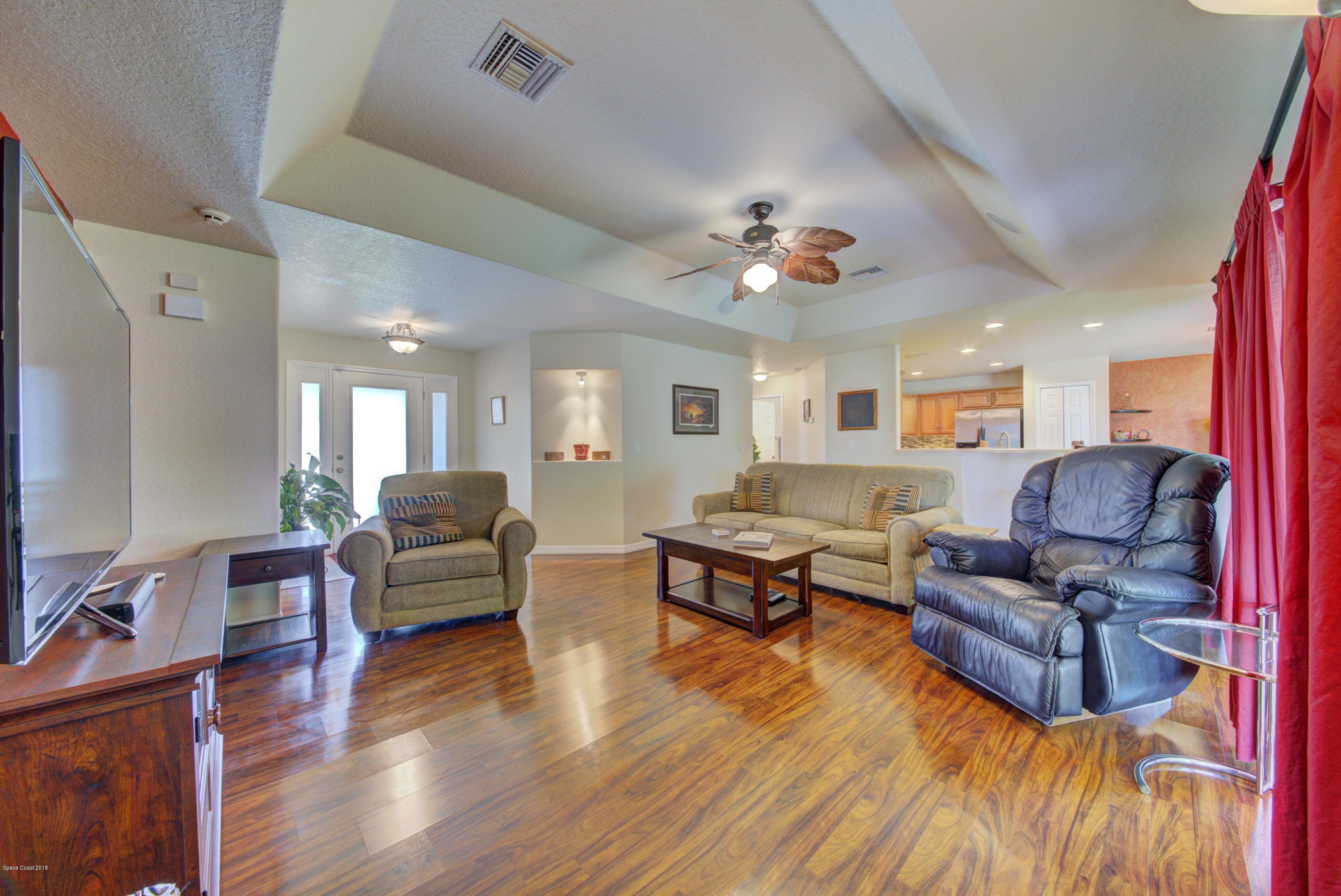 5640 Holden Road Cocoa, FL 32927 - Photo 13 of 42 Living Room with Wood Laminate Floor