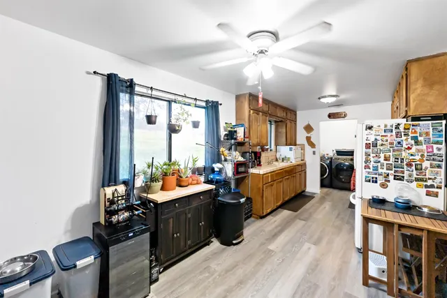 a room with furniture and window