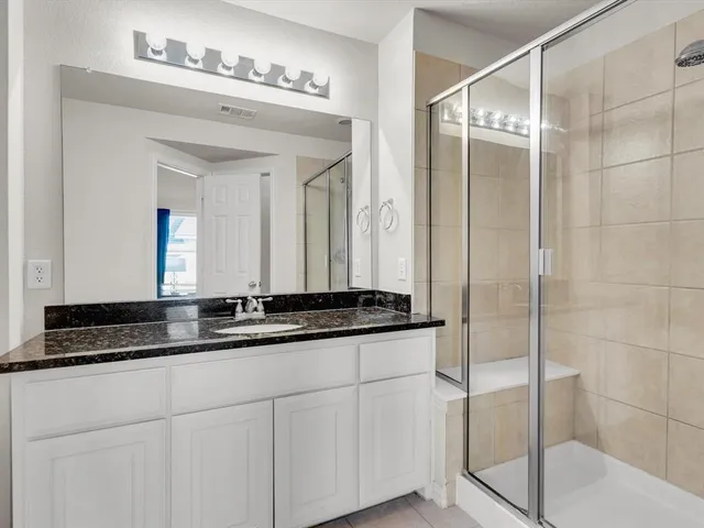 a view of a bathtub in a bathroom