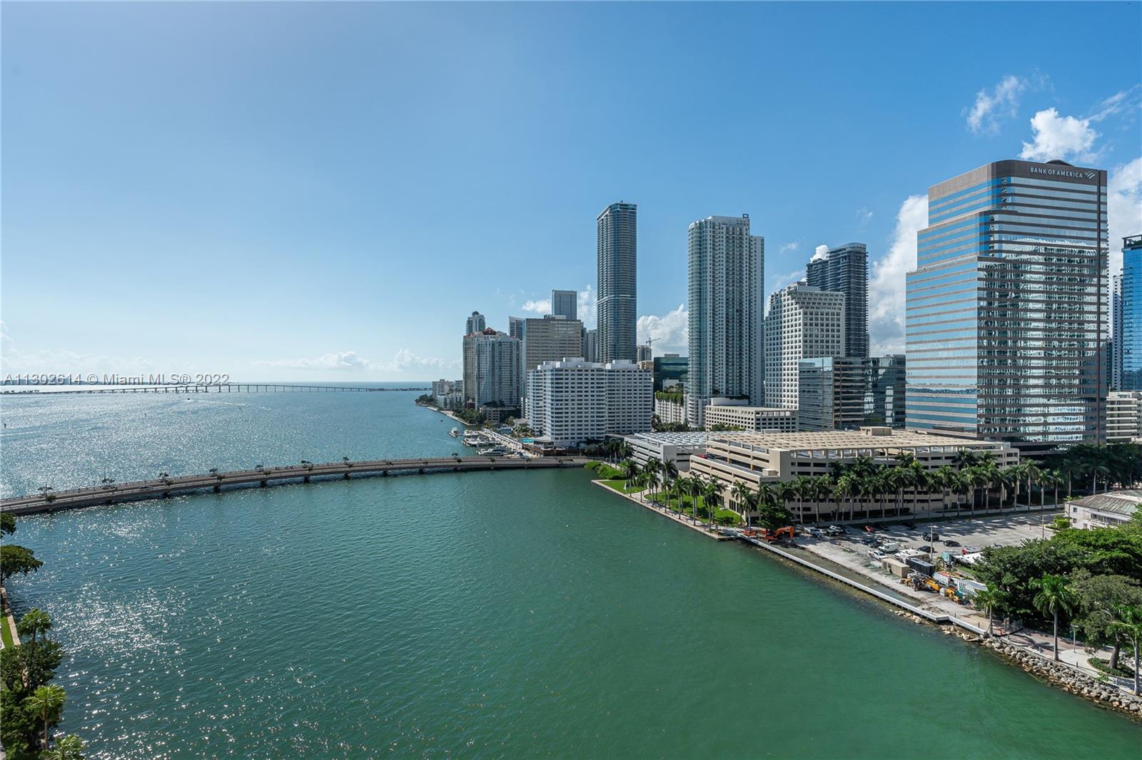801 Brickell Key Boulevard, Unit 1701 Miami, FL 33131 - Photo 2 of 32 a view of a city with tall buildings