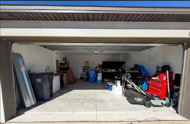 a view of storage and utility room