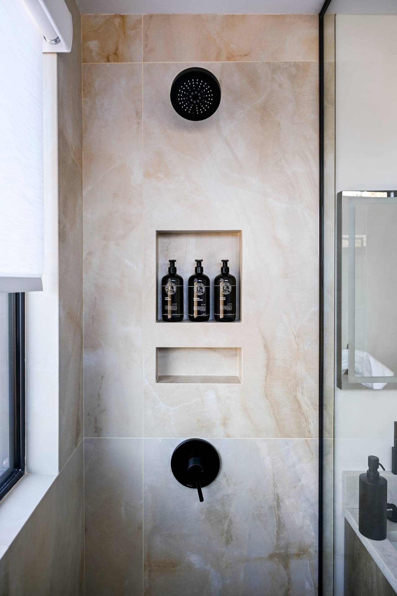 5 Ridge Lane Hampton Bays, NY 11946 - Photo 34 of 38 a bathroom with a shower